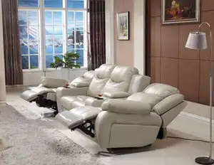 2020 New Fashion Home Cinema Leather Sofa Chinese Supplier Home Theater Sofa