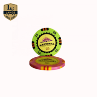 Marque Nouvelle 4750 En Plastique Design Personnalisé Hologramme Autocollant Puce de Poker
