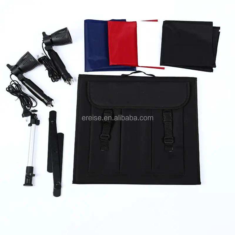 E-Reise Good Quality Portable Camera Photo Studio box Kit Lighting box