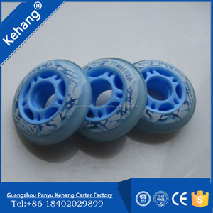 70mm PU/PP Durable y preciosa línea patinando rueda - Product Image 1