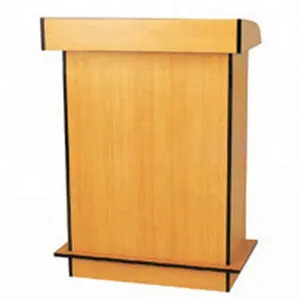High Quality Wooden Pudium Speech Lecture Table for School