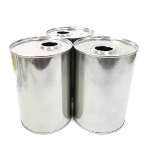 tin cans with lids brandy VODKA RUM STAINLESS STEEL PRICE IN Russia rust inhibition coating cans for drinking rust-proof vodka bottle barrel tin can olive oil