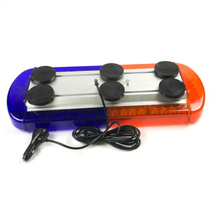 Barra de luz estroboscópica de emergencia para coche y camión, luz led estroboscópica de advertencia intermitente, rojo, azul, ámbar y blanco - Product Image 5