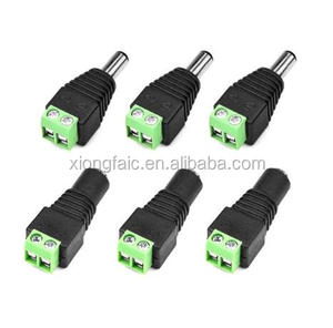 Thương hiệu ban đầu DC kết nối nữ nam 2.1mm x 5.5mm cắm điện Jack Adapter cho LED Strip ánh sáng 5050 3528 2835 hoặc máy ảnh - Product Image 2