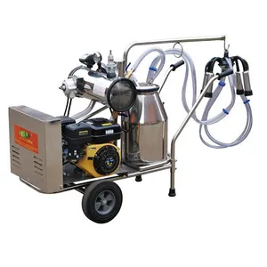 Petrol and electric milking machine