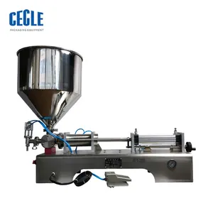 Small size 5-5000ml hot sell electric liquid and paste olive oil soap filling machine