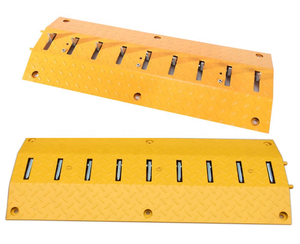 סיטונאי בקרת תנועה אבטחת פלדה קוצים צמיגים כביש מחסום מתכת אחד דרך ידני מהירות בליטה deflater צמיג רוצח - Product Image 1