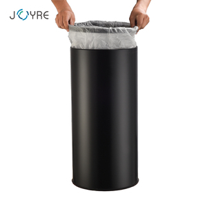 <span class=keywords><strong>50</strong></span> <span class=keywords><strong>litros</strong></span> Large Negro ronda cocina del hogar mano Touch papelera abierta - Product Image 6