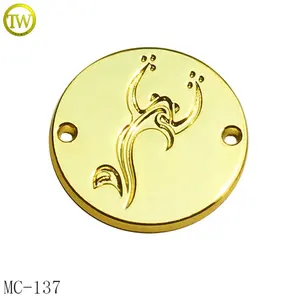 Moda <span class=keywords><strong>estrella</strong></span> forma Metal ropa <span class=keywords><strong>nombre</strong></span> placa traje de baño accesorio pequeño logo encanto etiquetas para Decoración - Product Image 4