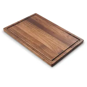 Placa de corte de madeira noz, venda quente, placa de corte de legumes, placa de cortar