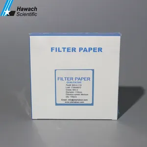 Quantitative micro papier filtre en fiber de verre