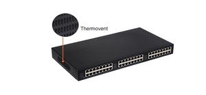 24 48 Cổng Gigabit <span class=keywords><strong>Power</strong></span> Over Ethernet <span class=keywords><strong>Switch</strong></span> 1U Rack Mount 802.3 Af Tại <span class=keywords><strong>PoE</strong></span> Midspan <span class=keywords><strong>Injector</strong></span> Để Giám Sát Video - Product Image 4