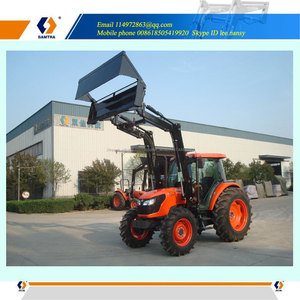 Machine agricole <span class=keywords><strong>kubota</strong></span> <span class=keywords><strong>tracteur</strong></span> <span class=keywords><strong>chargeur</strong></span> frontal <span class=keywords><strong>avec</strong></span> 4 dans 1 seau - Product Image 1