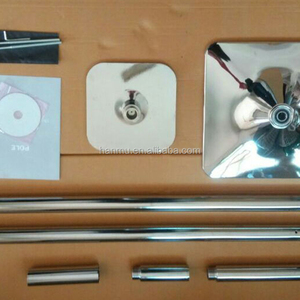 Kit de poteau de danse à <span class=keywords><strong>base</strong></span> carrée statique et rotative pour l'exercice à domicile - Product Image 3