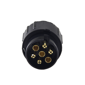 13 <span class=keywords><strong>pino</strong></span> 12 v plastique <span class=keywords><strong>noir</strong></span> euro prise de remorque - Product Image 1