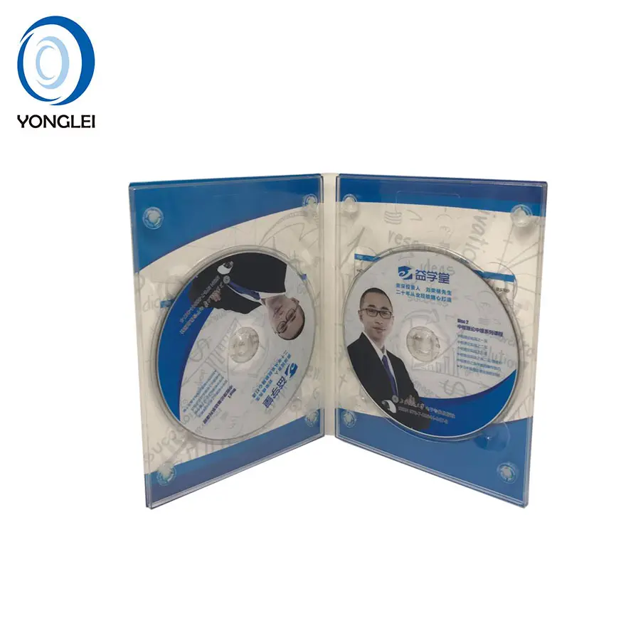 CD and DVD replication 4 panel digipak DVD with 2 discs