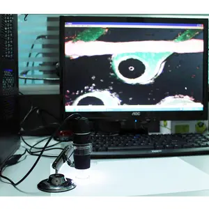 Microscope électronique usb stéréo avec outils de mesure et 8 lumières LED, SE-DM-500X M 500X, nouveau Design, 2.0, en stock