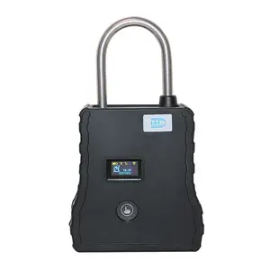 Smart Remote Control GPS Container Lock Electric Waterproof Outdoor lock Keyless padlock with BT RFID
