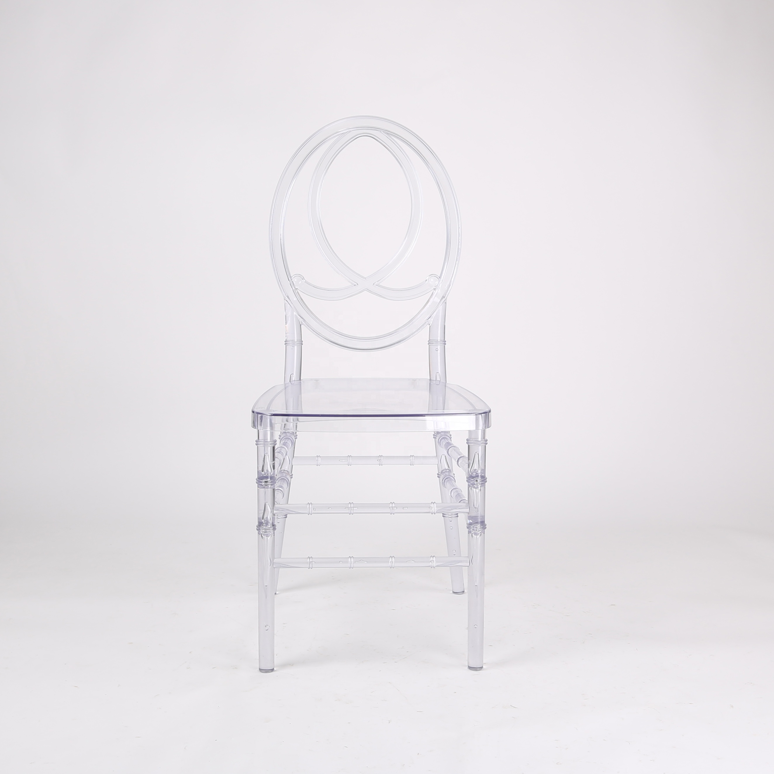 Оптовая продажа, новая банкетная мебель, высококачественный полимерный серебристый стул Феникс