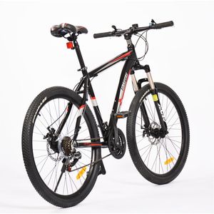Vélo de montagne 21 vitesses <span class=keywords><strong>26</strong></span> pouces personnalisé en gros avec frein à disque, fourche en acier, cadre entièrement amorti, <span class=keywords><strong>jante</strong></span> en alliage d'aluminium - Product Image 4