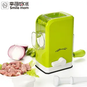 A470 Plastic manual vegetable fish grinder pepper hand meat mincer