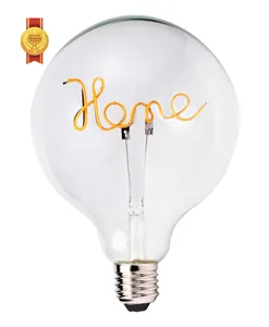 g125 dunia Suppliers-Chinlighting Kustom Filamen Desain Globe G125 Lampu Led Bulb Vintage Edison E27 Dasar Led Bulb Light