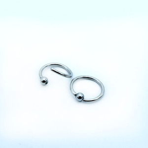 316L paslanmaz çelik tek taraflı kaynaklı esir burun halkaları piercing - Product Image 5