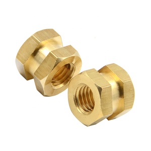 Brass Copper Đóng Hex Threaded Chèn <span class=keywords><strong>Nut</strong></span> Với Đĩa cho Nhựa Khuôn DIN16903 MỘT - Product Image 6