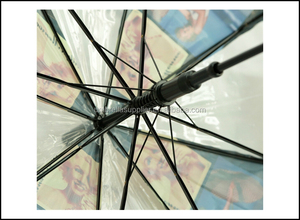 Nuevo producto sol <span class=keywords><strong>transparente</strong></span> <span class=keywords><strong>paraguas</strong></span> compra de china - Product Image 4