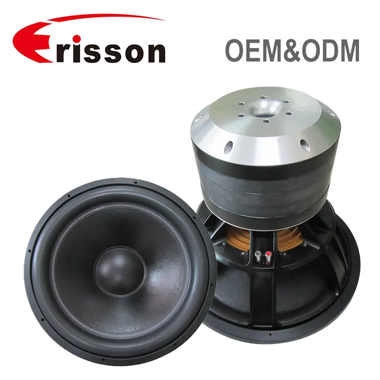 OEM/ODM पेशेवर 2500w कारों के लिए 18 इंच Subwoofers वक्ताओं कार ऑडियो