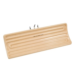 Uzun dalga uzak kızılötesi Outdoor120v 300watt 500W seramik tabak ısıtıcılar