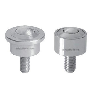<strong>End</strong> bolt fix mount ball transfer unit robot ball <strong>caster</strong> quick mode conversion <strong>table</strong> machined steel universal roller wheel - Product Image 1