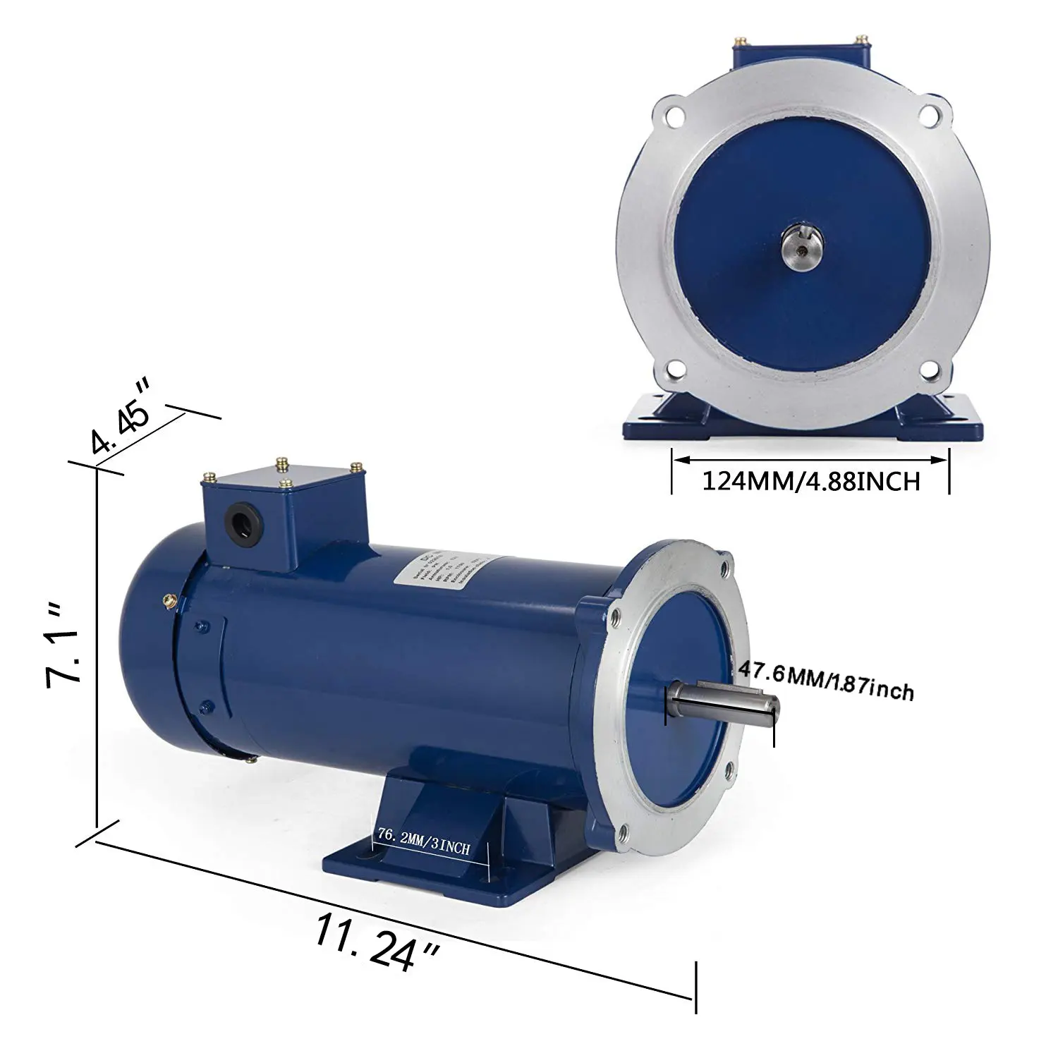 High quality and efficiency electric inboard boat motor