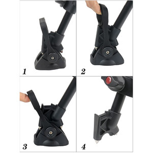 Chân Máy Quay Video Chuyên Nghiệp Cayer BV30LH, Giá Tốt Nhất, Có Thể Gập Lại - Product Image 5