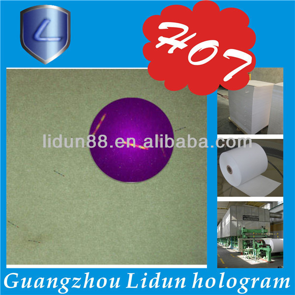 100% хлопковой бумаге с защитной нити& пользовательских водяных знаков, бумага с водяными знаками и купоны печати компании