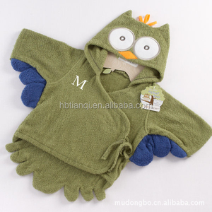 Caldo! Al dettaglio ragazzo ragazza di origine animale <span class=keywords><strong>accappatoio</strong></span> bambino/bambino incappucciato telo da bagno/bagno bambini bambini in spugna da bagno neonato - Product Image 2