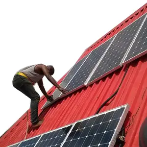 고효율 300 와트 320 와트 중국 태양 전지판 가격 사용 지붕