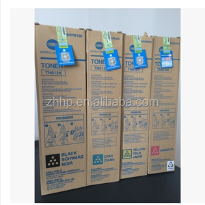 <span class=keywords><strong>Toner</strong></span> originale per <span class=keywords><strong>Konica</strong></span> <span class=keywords><strong>Minolta</strong></span> bizhub PRO C5501 TN-612K TN-612C TN-612M TN-612Y - Product Image 1