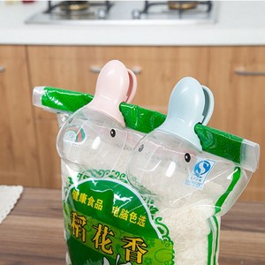 Cuchara con mango <span class=keywords><strong>de</strong></span> pala <span class=keywords><strong>de</strong></span> <span class=keywords><strong>plástico</strong></span> OEM 2021 con Clip <span class=keywords><strong>para</strong></span> bolsa, Clip <span class=keywords><strong>para</strong></span> sellado <span class=keywords><strong>de</strong></span> alimentos con forma <span class=keywords><strong>de</strong></span> pato, cuchara <span class=keywords><strong>para</strong></span> arroz, granos, Frijol mungo, ayudante <span class=keywords><strong>de</strong></span> <span class=keywords><strong>cocina</strong></span> <span class=keywords><strong>para</strong></span> el hogar - Product Image 2