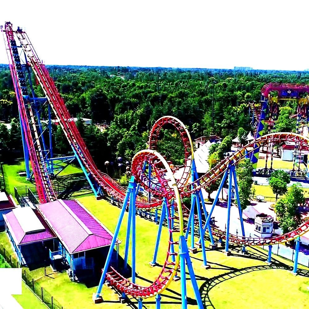 Американские Горки карнавальные уличные Детские используемые оборудование для детского парка развлечений