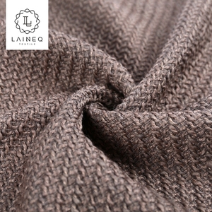 2018 top qualité chaud tactile brun alpaga laine tweed costume tissu - Product Image 1