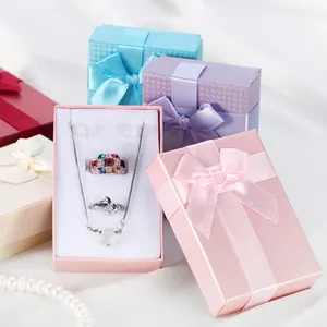 Custom Chinese Gift Box Paper Set Gift Packaging Cardboard Jewelry Box Necklace Earring Bracelet Ring Jewelry Box