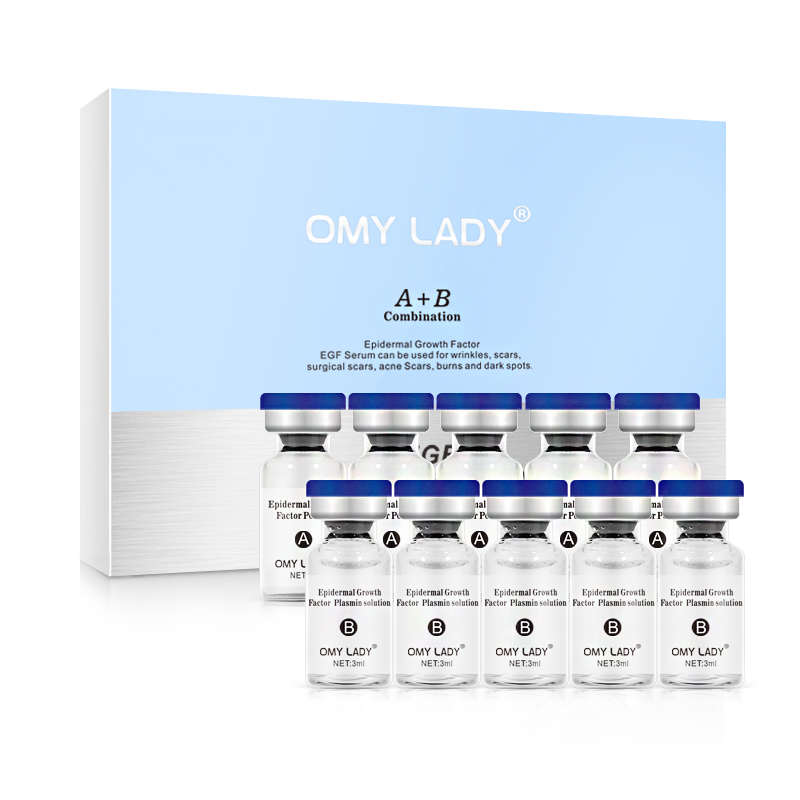Microneedling אנטי הזדקנות קמטים הסרת צלקת אקנה הסרת עור הלבנת אפידרמיס צמיחת גורם אמפולה סרום
