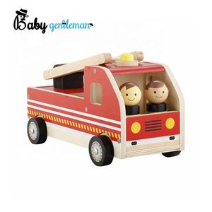 Nouvelle arrivée moteur rouge <span class=keywords><strong>en</strong></span> <span class=keywords><strong>bois</strong></span> <span class=keywords><strong>camion</strong></span> <span class=keywords><strong>de</strong></span> <span class=keywords><strong>pompier</strong></span> jouet pour enfants Z04A426 - Product Image 1