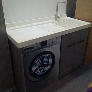 Di piccola dimensione disegno risparmiare più spazio del bagno di lavaggio <span class=keywords><strong>lavello</strong></span> recentemente lavanderia <span class=keywords><strong>vasca</strong></span> di pietra lavabo - Product Image 4