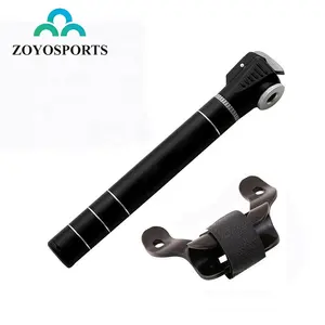 ZOYOSPORTS 산악 도로 BMX MTB 자전거 타이어 펌프 미니 Presta 및 Schrader 밸브 휴대용 자전거 공기 핸드 펌프