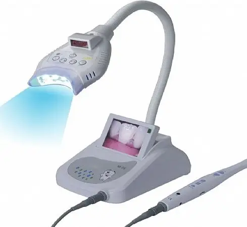 Desktop dental blue led laser light Teeth whitening machine for salon