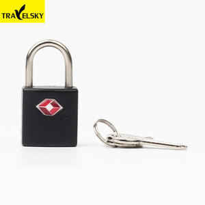 Mini cerradura de llave TSA Color personalizado y logotipo Cerradura de aleación de zinc de viaje Candado de equipaje TSA personalizado - Product Image 3