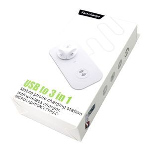 Regent Bán Chạy Bộ Sạc Điện Thoại Di Động Nhà Sản Xuất Thiết Kế Mới 2019, Sạc Không Dây 3 Trong 1 - Product Image 5