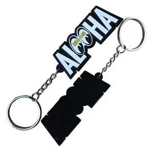 דגם אופנוע מגניב גומי Keyring אופנוע מרוצי מכוניות PVC Keychain 3D PVC מפתח שרשרת